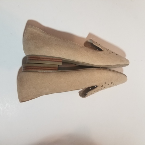 Mia Pauline Faux Suede Laser Cut Loafer - Picture 4 of 7